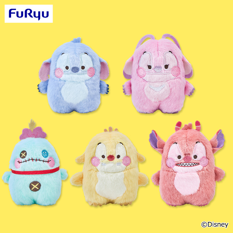 【プライズ情報】ディズニー スティッチ　ならべてどーみぃふれんず おおきい！ぬいぐるみ