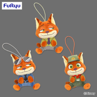 【プライズ情報】ズートピア　WE LOVE YOU! -Nick Wilde- こてっとぺったんミニ マスコット