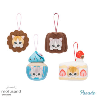 【プライズ情報】mofusand 肉球じるしのスイーツにゃんマスコット