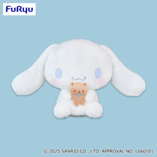 【プライズ情報】シナモロール　超超BIGぬいぐるみ～くまさんだっこ～