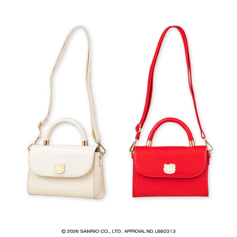 【プライズ情報】ハローキティ 持ち手付きロングストラップショルダープレートバッグ