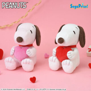 【プライズ情報】SNOOPY™ Lぬいぐるみ　チョコカラー