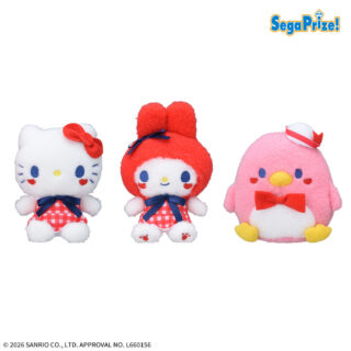 【プライズ情報】ゆるかわ　サンリオキャラクターズ　ぬいぐるみ　Lovely Cherry