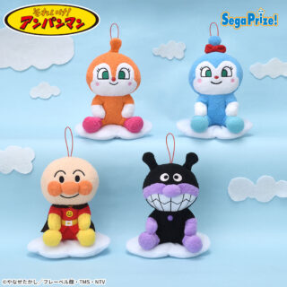 【プライズ情報】それいけ！アンパンマン　ころふわ　もくもく雲のりぬいぐるみ