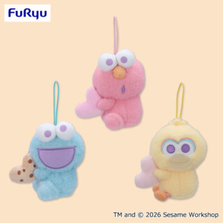 【プライズ情報】セサミストリート　ハートだっこマスコット