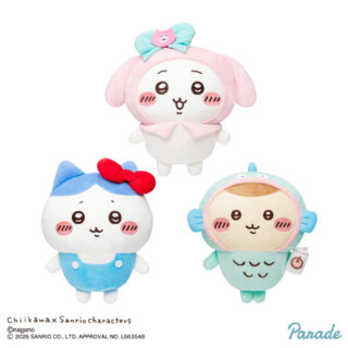 【プライズ情報】ちいかわ×サンリオキャラクターズ BIGぬいぐるみ①