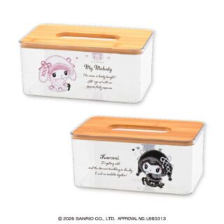 【プライズ情報】マイメロディ♡クロミ 月夜のメロクロクリアティッシュケース