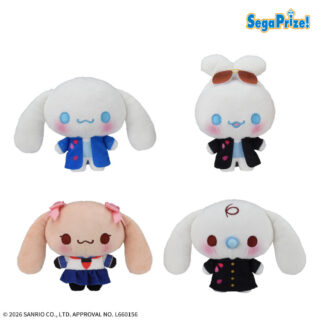 【プライズ情報】ゆるかわ　サンリオキャラクターズ　マスコット　やんちゃシナモンフレンズVer.