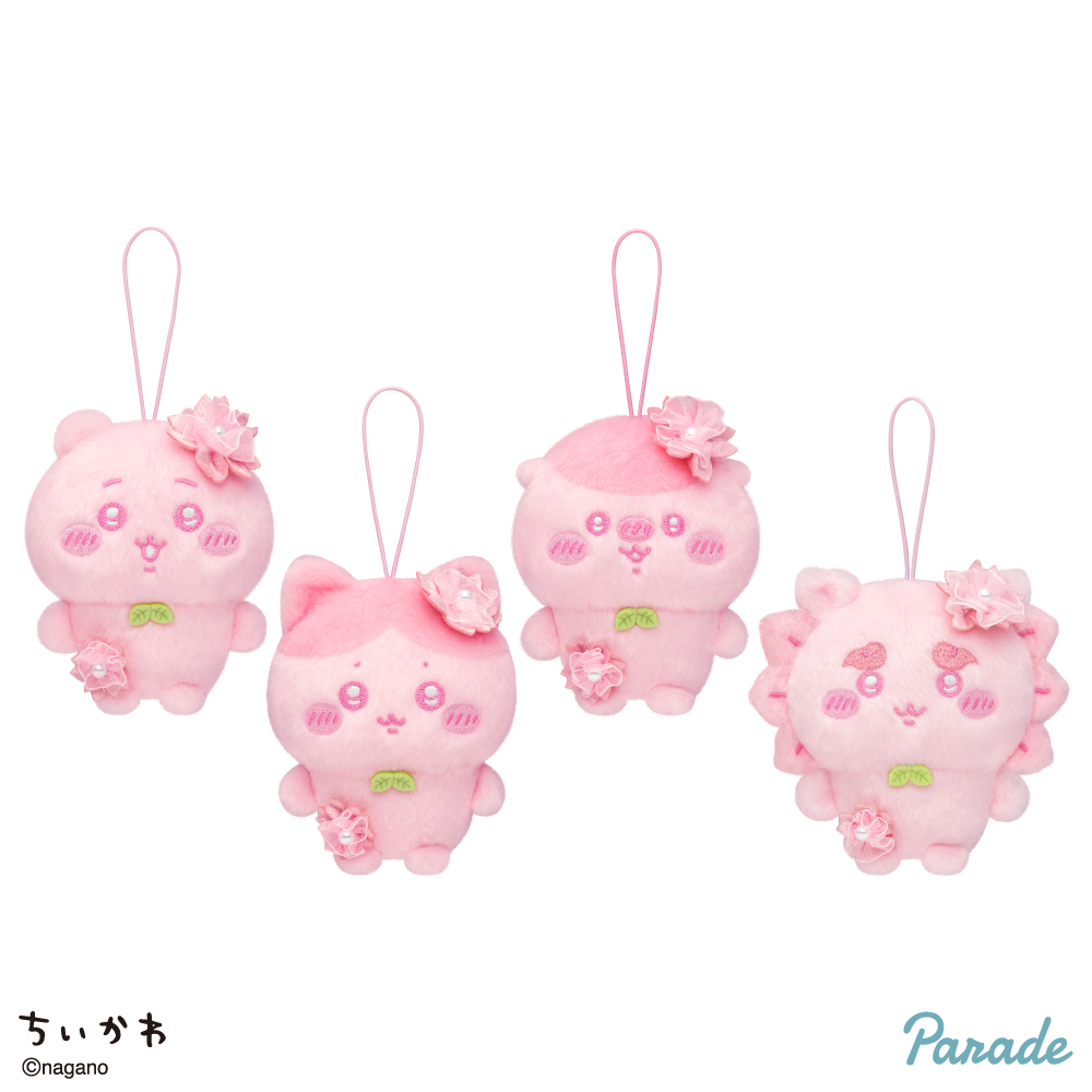 【プライズ情報】ちいかわ ぬいぱれっと～さくらいろ～マスコット①