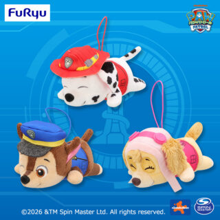 【プライズ情報】パウ・パトロール　マスコット～チェイス・マーシャル・スカイ～