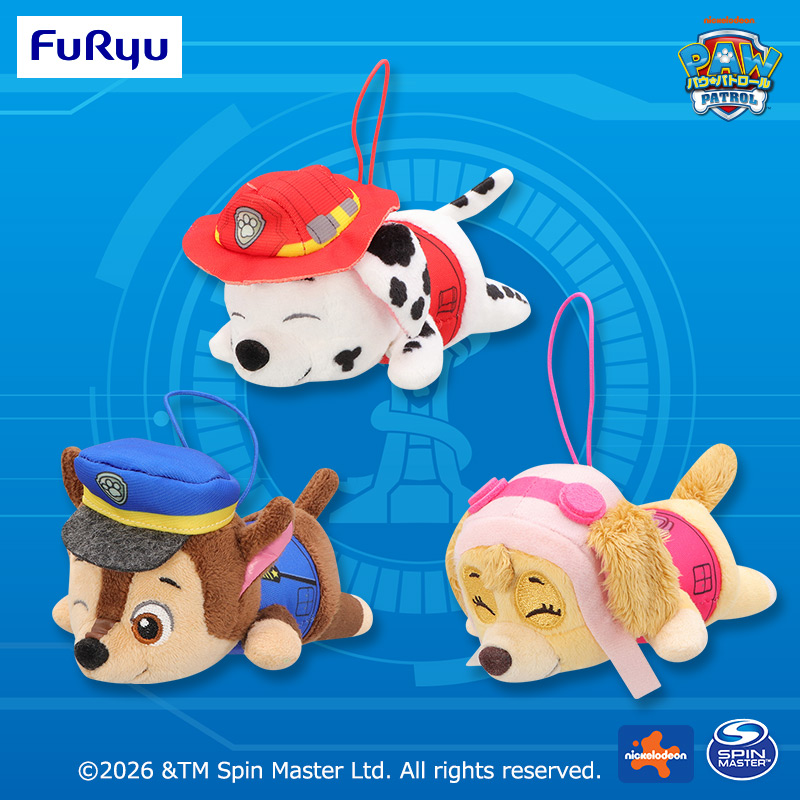 【プライズ情報】パウ・パトロール　KAWAIIもふもふBIGぬいぐるみ～チェイス・スカイ～