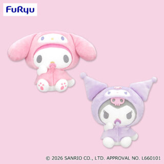 【プライズ情報】マイメロディ・クロミ　おねむなBIGぬいぐるみ