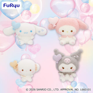 【プライズ情報】サンリオキャラクターズ　ミルキーボア ぷわぷわハートフルバルーンマスコット