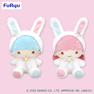 【プライズ情報】リトルツインスターズ　ふたごうさぎBIGぬいぐるみ