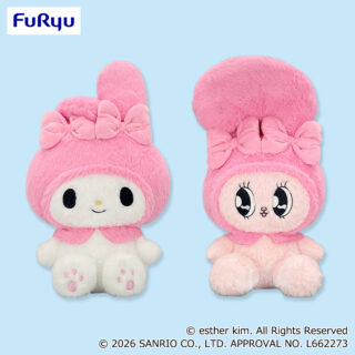 【プライズ情報】エスターバニー×マイメロディ　超BIGぬいぐるみ