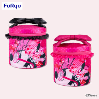 【プライズ情報】ミニーマウス　More pink More ribbons! バニティポーチ