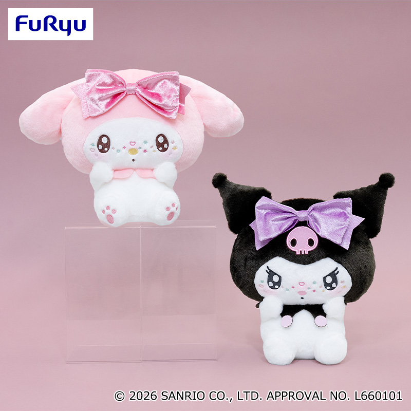 【プライズ情報】マイメロディ・クロミ　きゅるるんそばかすBIGぬいぐるみ