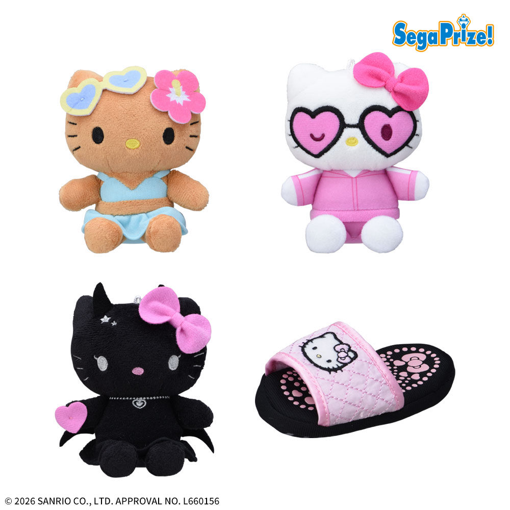 【プライズ情報】ハローキティ　マスコット　XOXOギャル　Vol.2