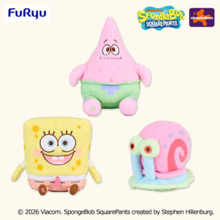 【プライズ情報】スポンジ・ボブ　ミルキーボア ぬいぐるみ