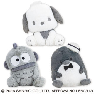 【プライズ情報】サンリオキャラクターズ モノクロおすわりドールBIGタイプ2