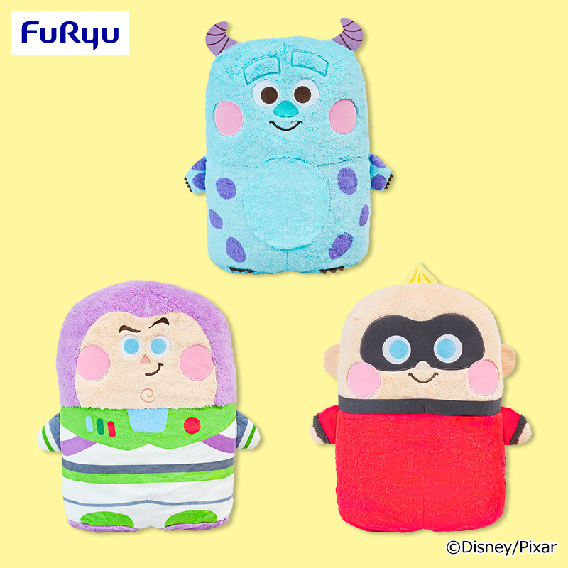 【プライズ情報】ピクサーキャラクター　ハイパーBIG！ならべてどーみぃふれんずぬいぐるみ