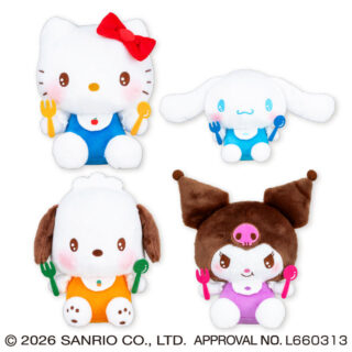 【プライズ情報】サンリオキャラクターズ もぐもぐグルメちょいデカドール