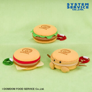 【プライズ情報】ドムドムハンバーガー ハンバーガー型ポシェット