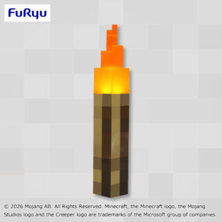 【プライズ情報】マインクラフト　光る！たいまつ
