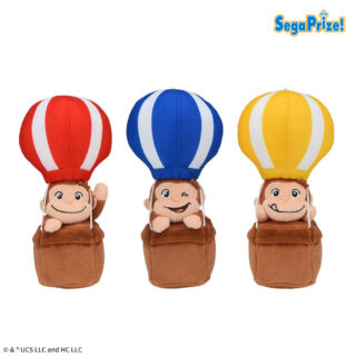 【プライズ情報】おさるのジョージ　ぬいぐるみ　気球