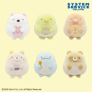 【プライズ情報】すみっコぐらし たぬきのまんまるレストラン もちもちぬいぐるみ