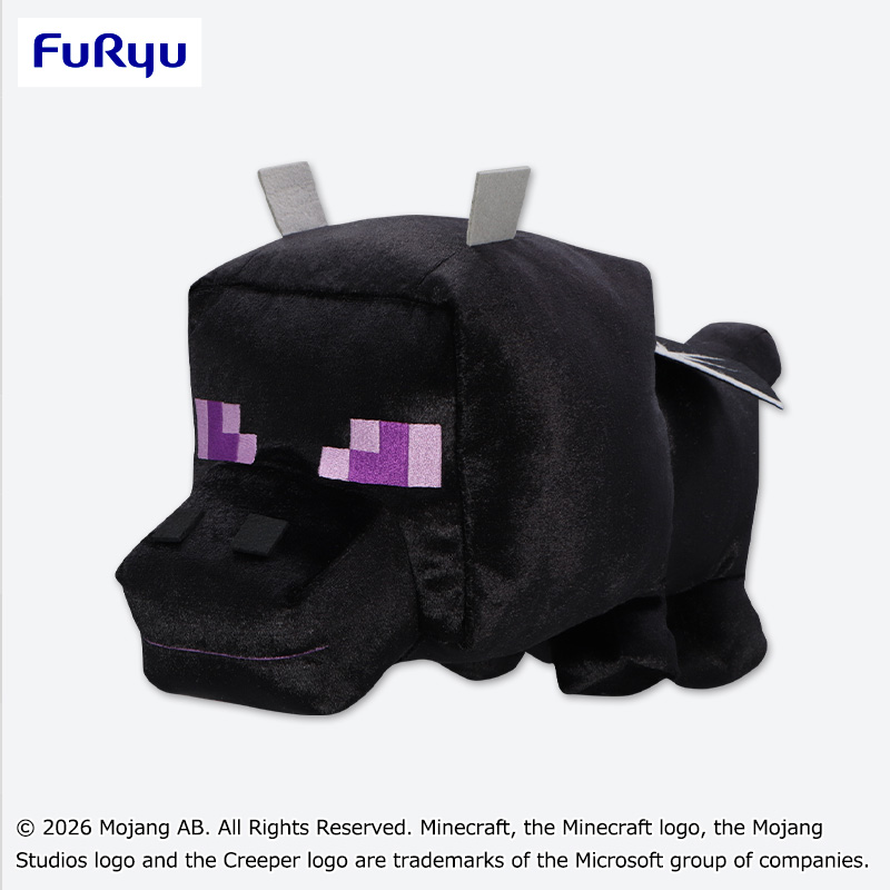 【プライズ情報】マインクラフト　シャイニーBIGぬいぐるみ：エンダードラゴン