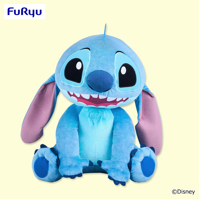【プライズ情報】ディズニー スティッチ　ガジガジ超超BIGぬいぐるみ