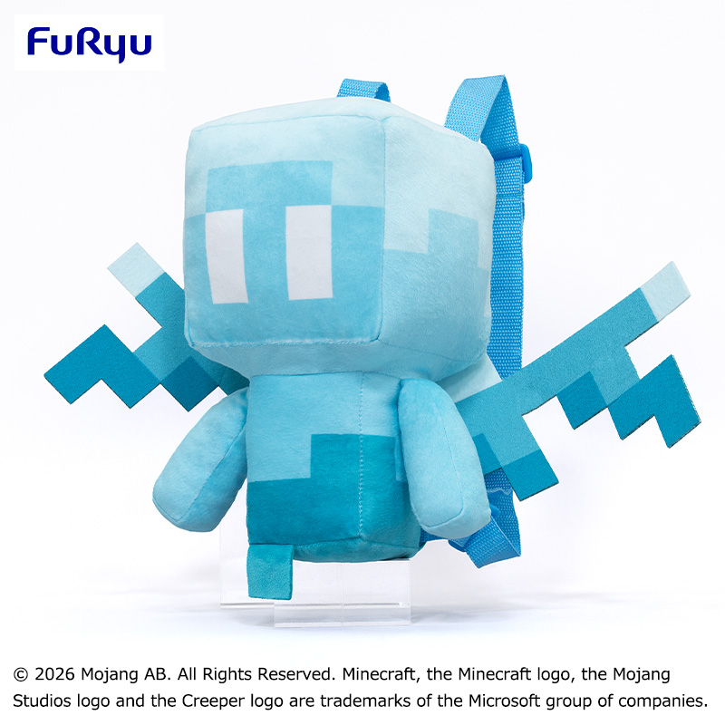 【プライズ情報】マインクラフト　アレイぬいぐるみリュック