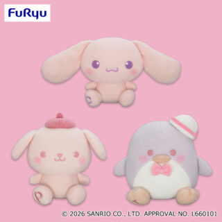 【プライズ情報】サンリオキャラクターズ　ミルキーボア ほんのり桜色BIGぬいぐるみ