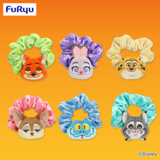 【プライズ情報】ズートピア2　ぴょこきゅんシュシュ