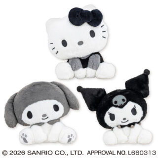 【プライズ情報】サンリオキャラクターズ モノクロおすわりドールBIGタイプ1