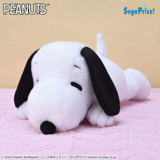 【プライズ情報】SNOOPY™　寝そべり　LLぬいぐるみ