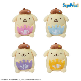 【プライズ情報】≒JOY×ポムポムプリン　マスコット