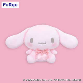 【プライズ情報】シナモロール　ほんのり桜色超BIGぬいぐるみ