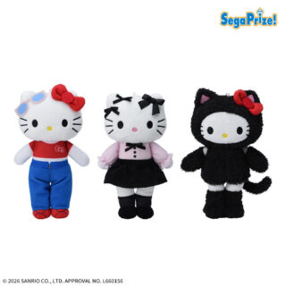 【プライズ情報】ハローキティ　ぬいぐるみ　あしながVer.