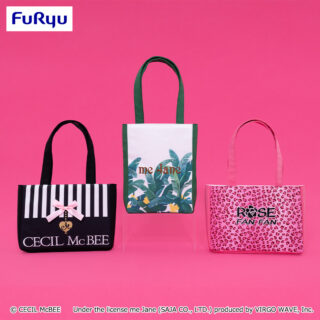 【プライズ情報】CECIL McBEE/me Jane/ROSE FAN FAN　ショッパー風トートバッグ