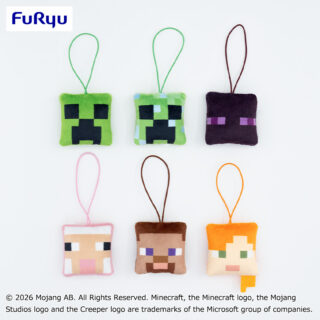 【プライズ情報】マインクラフト　ミニマスコット3