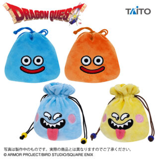 【プライズ情報】ドラゴンクエスト　AM　ミニ巾着ぬいぐるみ　～スライムとなかまたち～