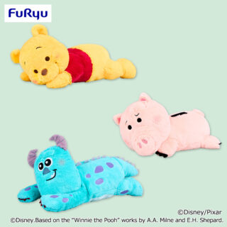 【プライズ情報】ディズニー＆ピクサーキャラクター　くったり BIGぬいぐるみ
