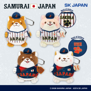 【プライズ情報】侍ジャパン忠犬もちしばマスコット