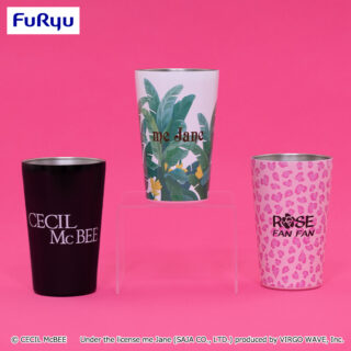 【プライズ情報】CECIL McBEE/me Jane/ROSE FAN FAN　ステンレスタンブラー