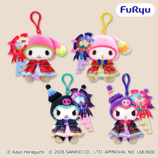 【プライズ情報】ホラグチカヨ×サンリオキャラクターズ　くりっぴぃ ぬいぐるみ