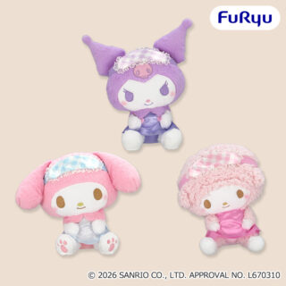 【プライズ情報】サンリオキャラクターズ　こてっとぺったん ナイトウェアBIGぬいぐるみ