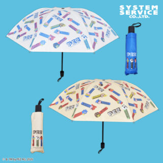 【プライズ情報】PEZ 晴雨兼用折りたたみ傘
