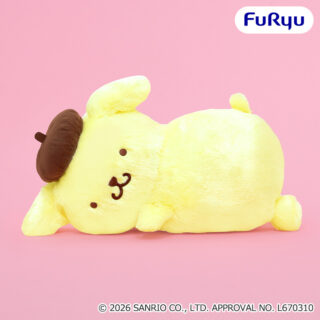 【プライズ情報】ポムポムプリン　ぐうたら超BIGぬいぐるみ